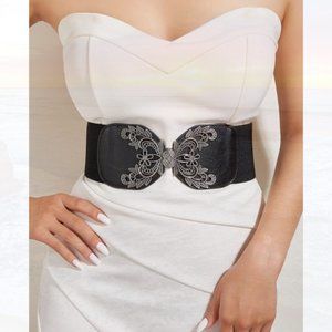 New Symmetrical Buckle Elastic Belt 199